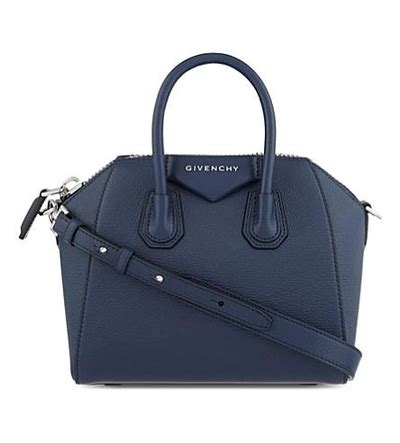 givenchy antigona mini night blue|givenchy mini antigona sale.